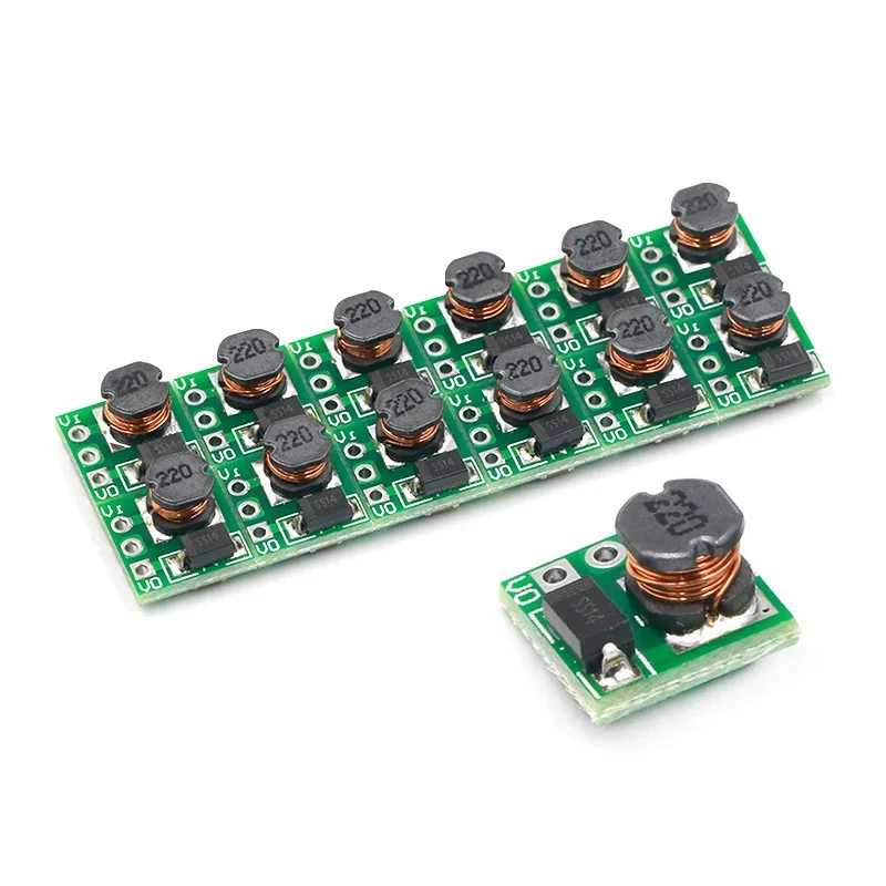 5PCS DC DC 1.8V 2.5V 3V 3.3V 3.7V To 5V Step Up Power Supply Voltage Boost Converter Board Module Regulator 18650 Li-on Batery