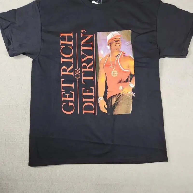 50 Cent Get Rich Or Die Trying T shirt Large