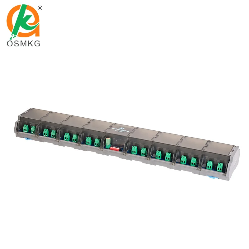 Oshangming 32 Channel Relay Output Module 50A Single Open Relay with RS485 Lora DC12/24V Modbus RTU