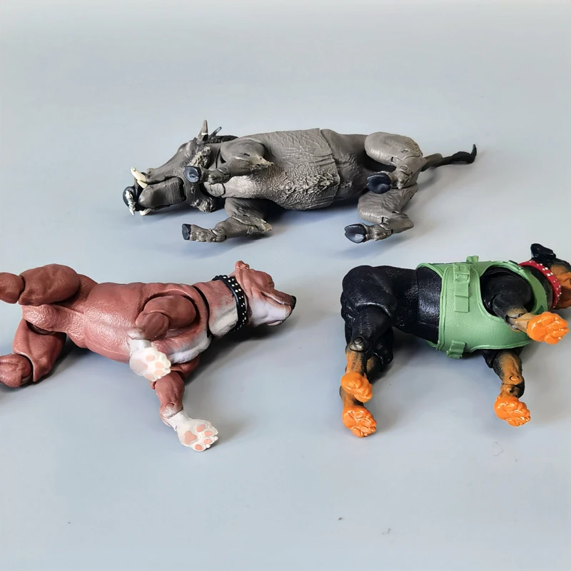 Bulk Hasbro Special Forces Matt Junkyard Militaire hondenzwijn kan een actiefiguur-handmodel bewegen