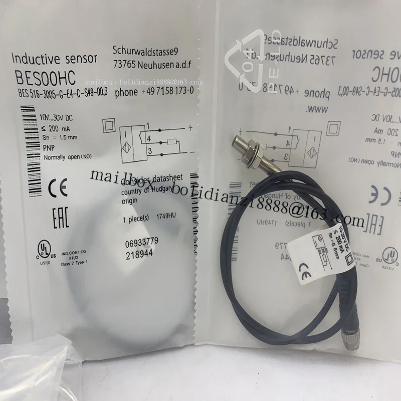 Available in stock BES00N5 BES 516-369-G-SA9-PU-02,5 photoelectric switch sensor all-new