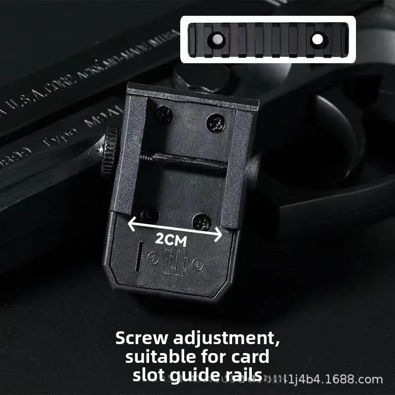 Collectible Model Mini Red Light Indicator Under Mount Accessory Adjustable Width Multi Scene Use