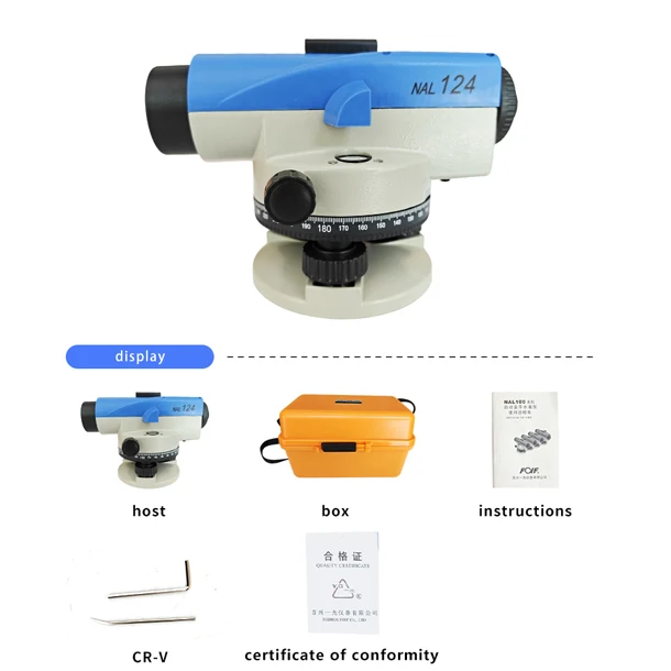 FOIF NAL124 Wholesale Automatic Leveling Engineering Survey Instrument Atuo Level Surveying Instrument For Engineering Survey