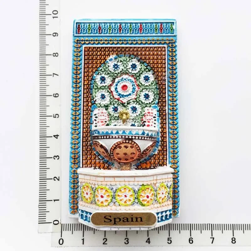 Alhambra Palace Granada Spain Magnet Refrigerator Sticker Spain Mirror Decorative Arts Crafts Travel Souvenir Collection Decor
