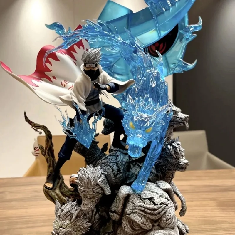 

Наруто аниме фигурка GK Хатаке Какаши 22 см фигурка ПВХ персонажи мультфильмов настольные украшения друзья подарки на день рождения игрушки