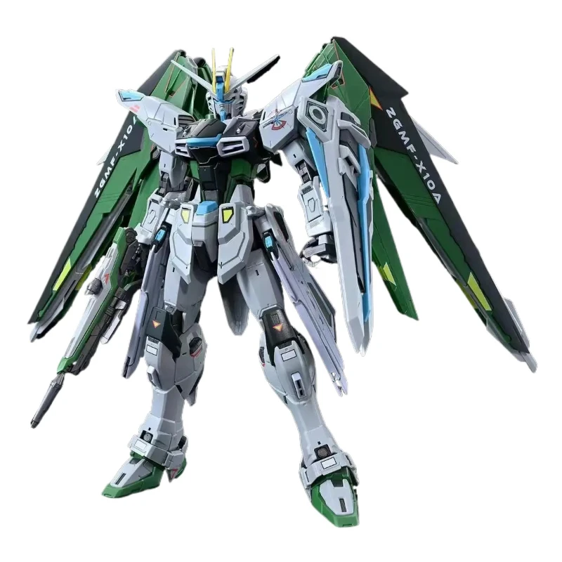 

Daban Mg 1/100 Strike Freedom White Green Action Figure Pianxin Mg Model Kit Assembly Action Figure Collectable Toy