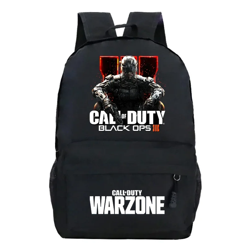 

Game Call Of Duty Warzone Print Backpack Boys Girls Large Capacity Children Backpack Lightweight Laptop Bag Student Schoolbag