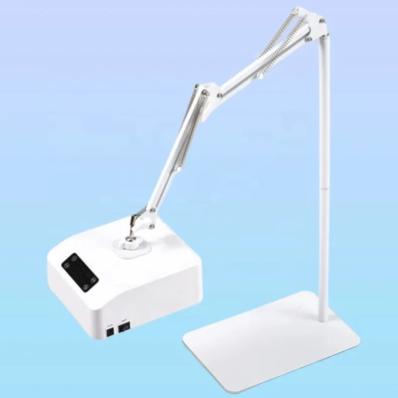 48W 35W Adjustable Pedicure Foot Rest Stand Dual Spectrum Curing Light Fixture Fast Gel Drying Nail Salon Foot Care Bracket