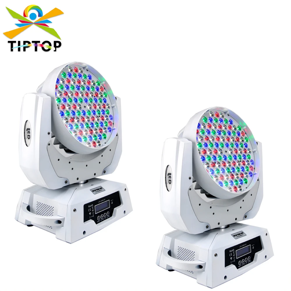 

2 Pack 350W LED Moving Head Light 108x3W RGBW Spotlight DMX Controlled 12 Channel for Disco Club Party Stage Lighting Show