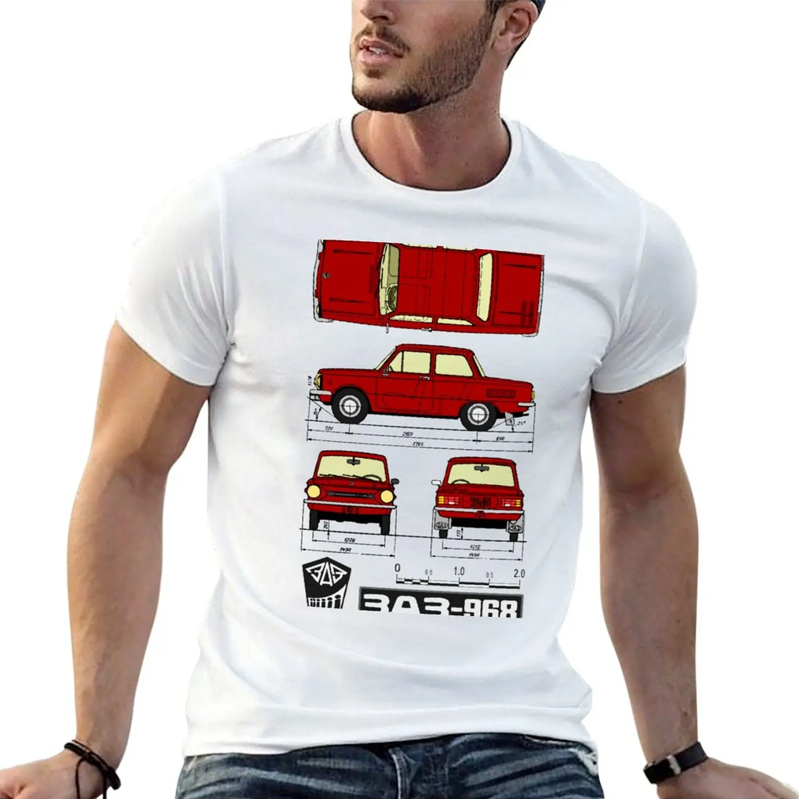 

T-Shirt man percent for ZAZ (red 100 plain on cotton cotton white) black t 968 package t-shirt for man shirt
