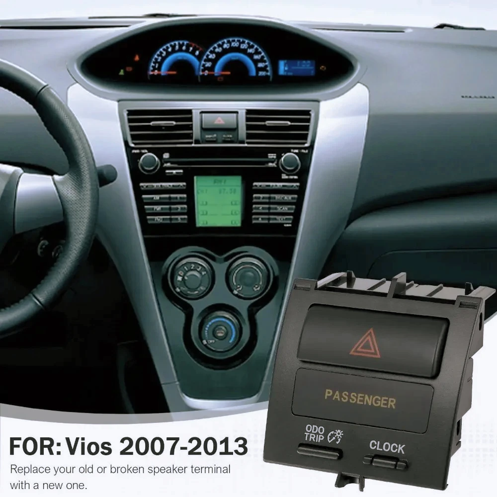 

Кнопка аварийной сигнализации DB-AASS для приборной панели автомобиля, кнопка двойного мигания, кнопка предупреждающей сигнализации для TOYOTA Vios Yaris