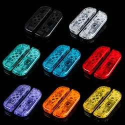 Transparent Replacement Shell For Nintendo Switch NS/OLED Joy-Con DIY Housing Shell Repair Parts Plastic Case Translucent