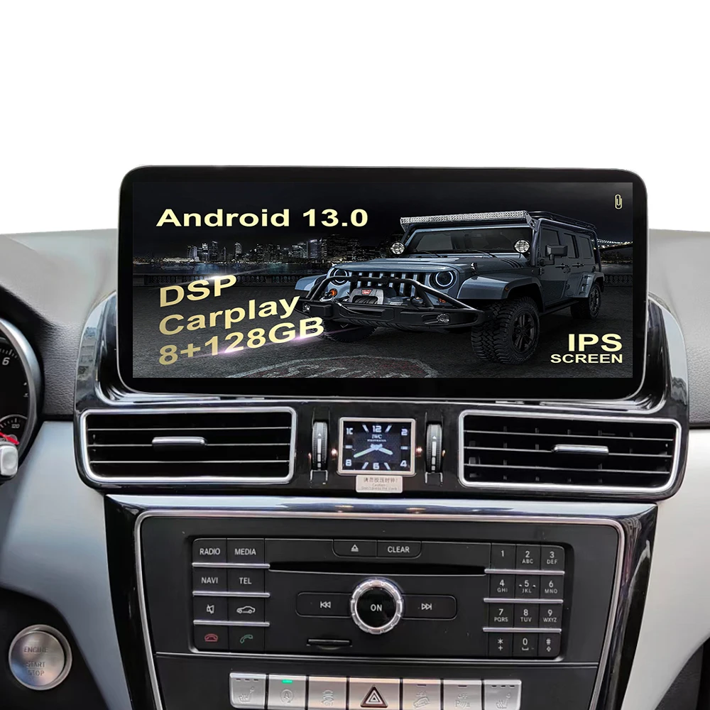 

12.3 inch touch screen Android 13.0 for Mercedes Benz GLE 2015 to 2018 car GPS navigation multimedia radio carplay head unit