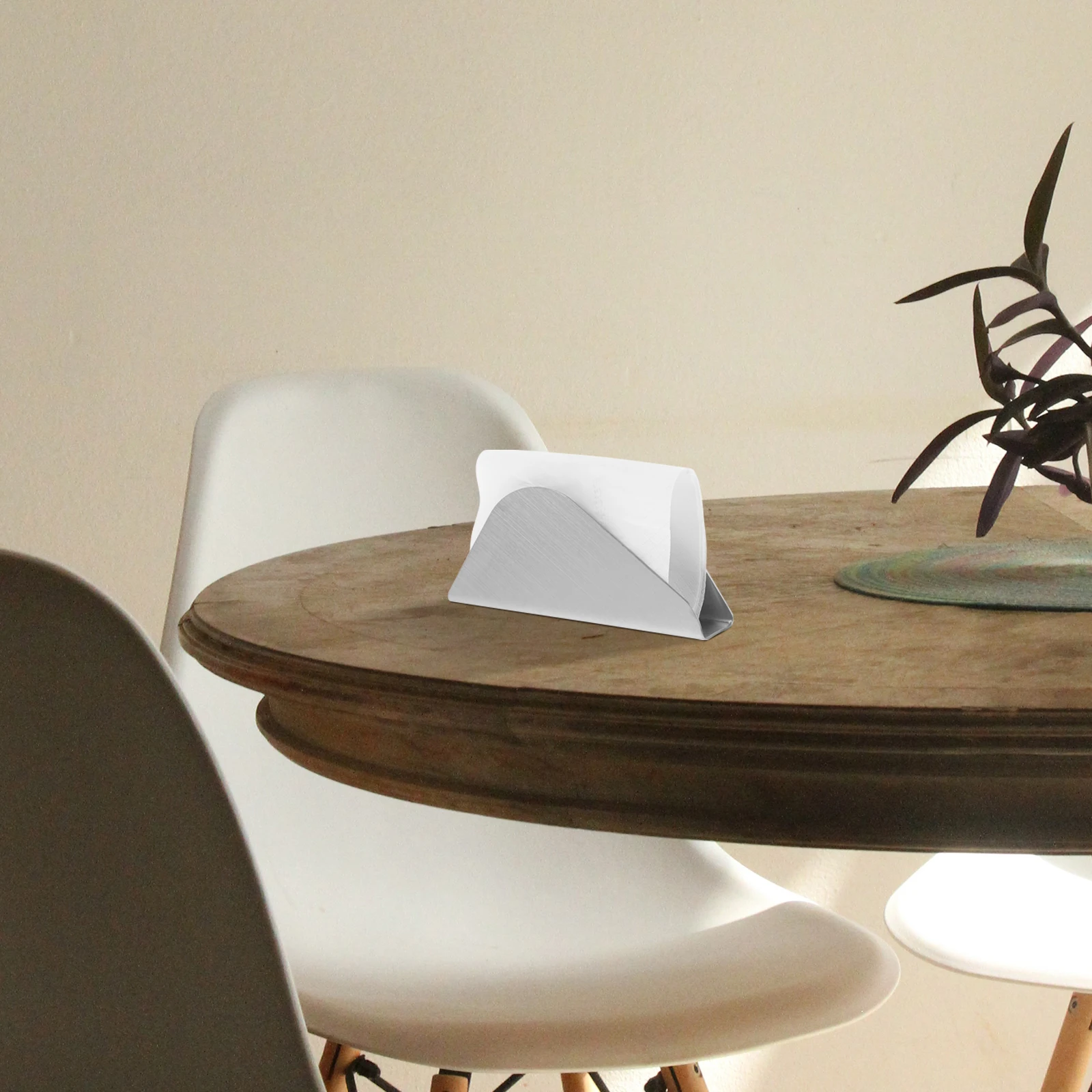 

Metal Napkin Holder Vertical Freestanding Tissue Stand Desktop Organizer Kitchen Home Office Decorative Dispenser Iron Stand