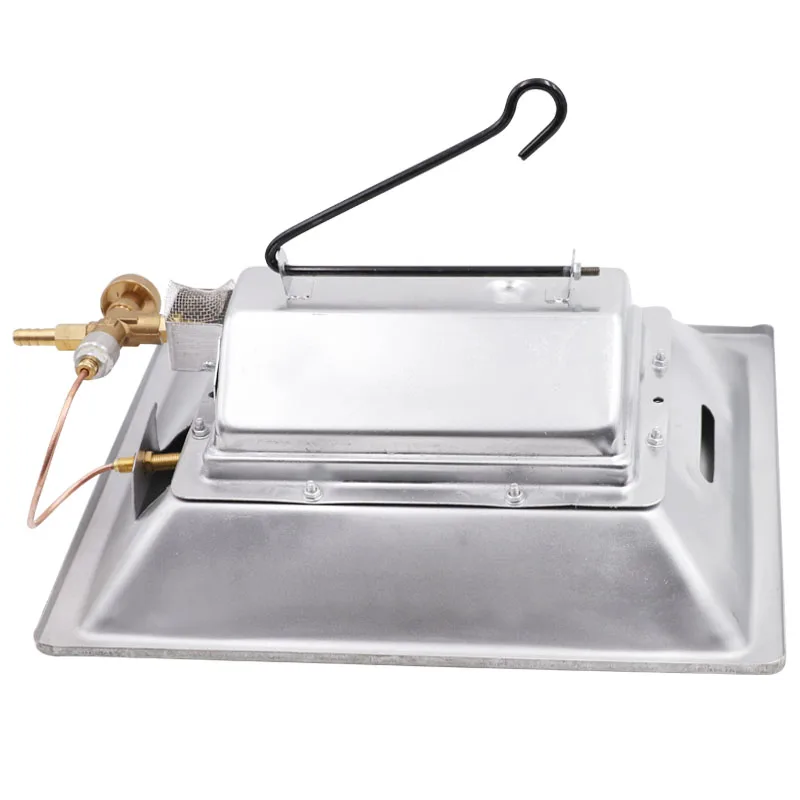 Poultry House Heater, Manual Ignition, Gas Infrared Brooder, Chicken Hen Heating System, Baby Chick Warmer, 1200W