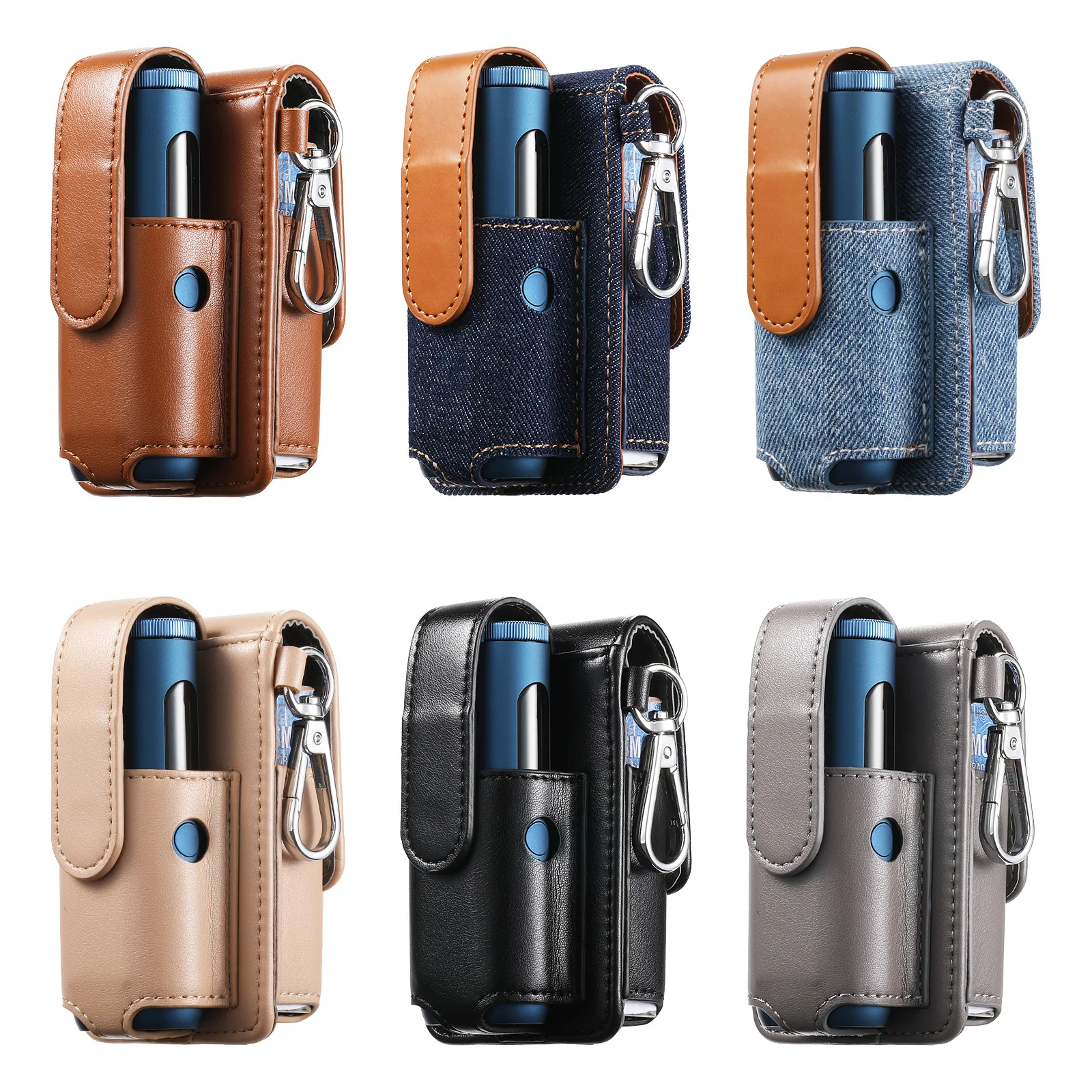 حافظة جلدية جديدة من البولي يوريثان لحقيبة حمل حقيبة التخزين GLO Hyper Pro