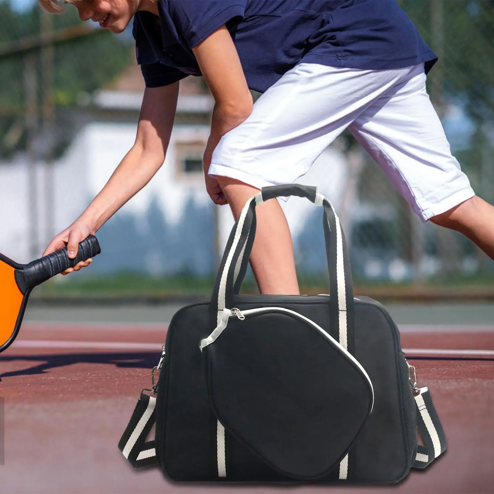 

Сумка для ракеток Pickleball с плечевым ремнем Легкая сумка для ракеток Pickleball
