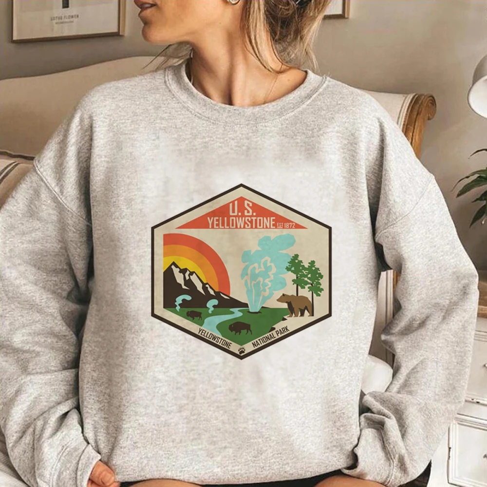 Sudaderas con capucha de Yellowstone para mujer, ropa gráfica de invierno, sudaderas Kawaii para mujer