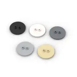 MOC 10PCS 32627 Round 4x4 With 2 Hollow Studs Building Blocks Tire Part Bricks Assemble Particle Toys Children Kid Birthday Gift