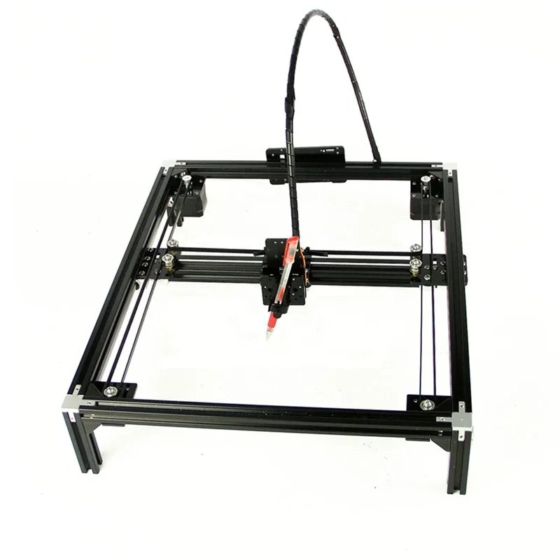 LY DIY Drawbot Pen Drawing Robot Machine Lettering Corexy Normal Version A4 A3 Engraving Area Frame Plotter Robot KIT