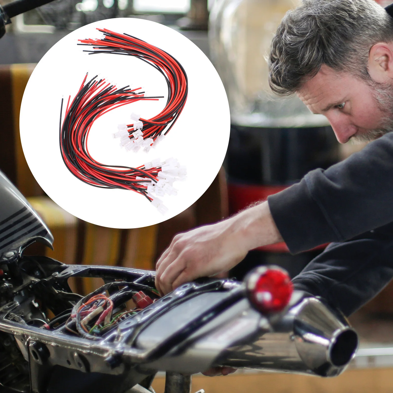 

20Pcs Balance 2 Pin Connector Extension Cable Terminal Connector Wire 3D Printer Repair Part Wire Balance Leads