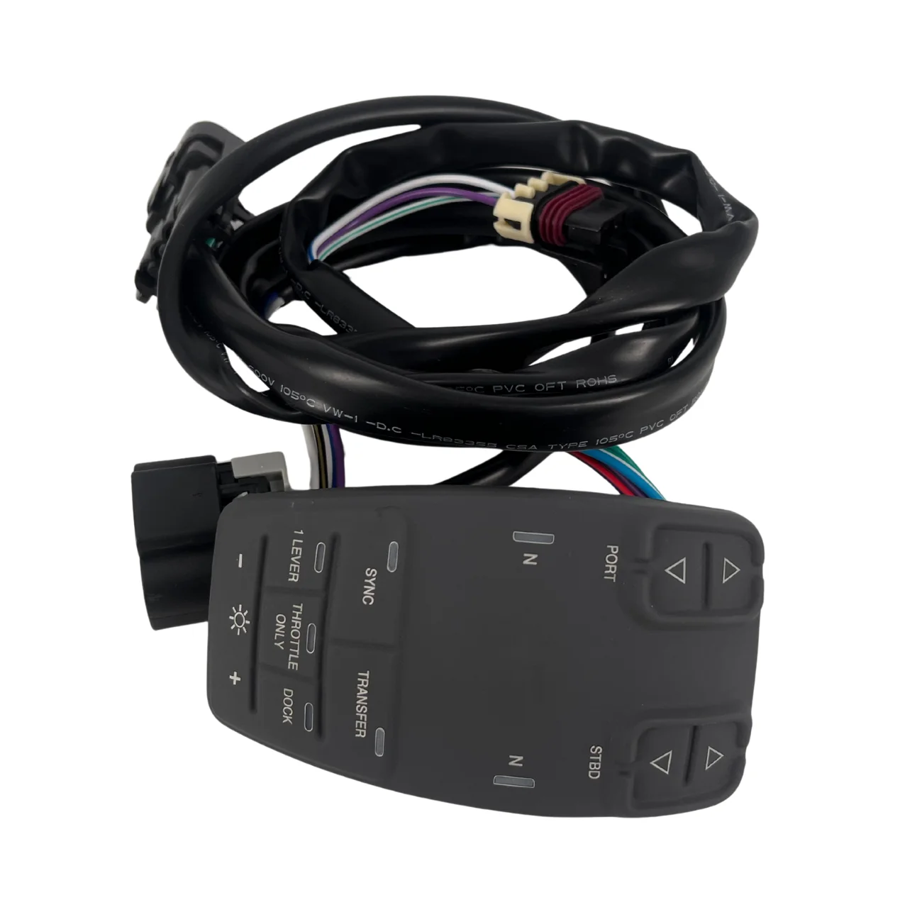 Marine remote electronic throttle controller ERC CAN PAD ASSEMBLY Dual with Trim 8M0099024
