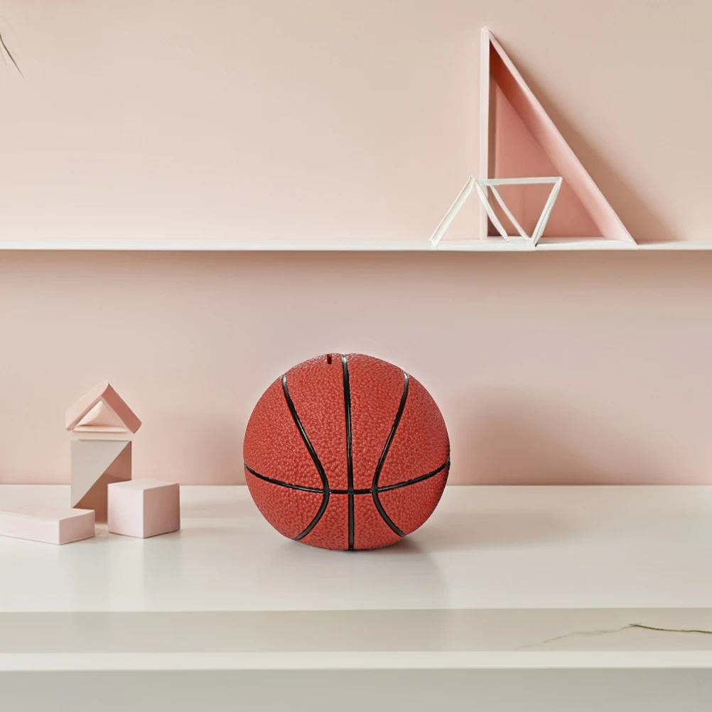 2 pezzi salvadanaio per palloni da calcio carino salvadanaio per bambini design a fessura larga salvadanaio per bambini per ragazzi contenitore per monete a tema basket