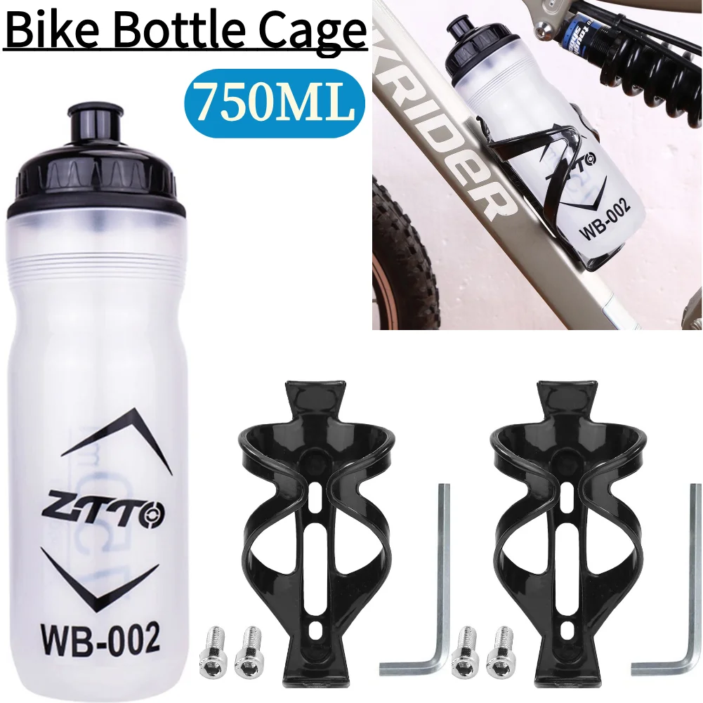 MTB Bicycle Water Bottle Portable Kettle Drink Bottle Cycling Hiking Mountain PP Water Bottle for Outdoor Cycling