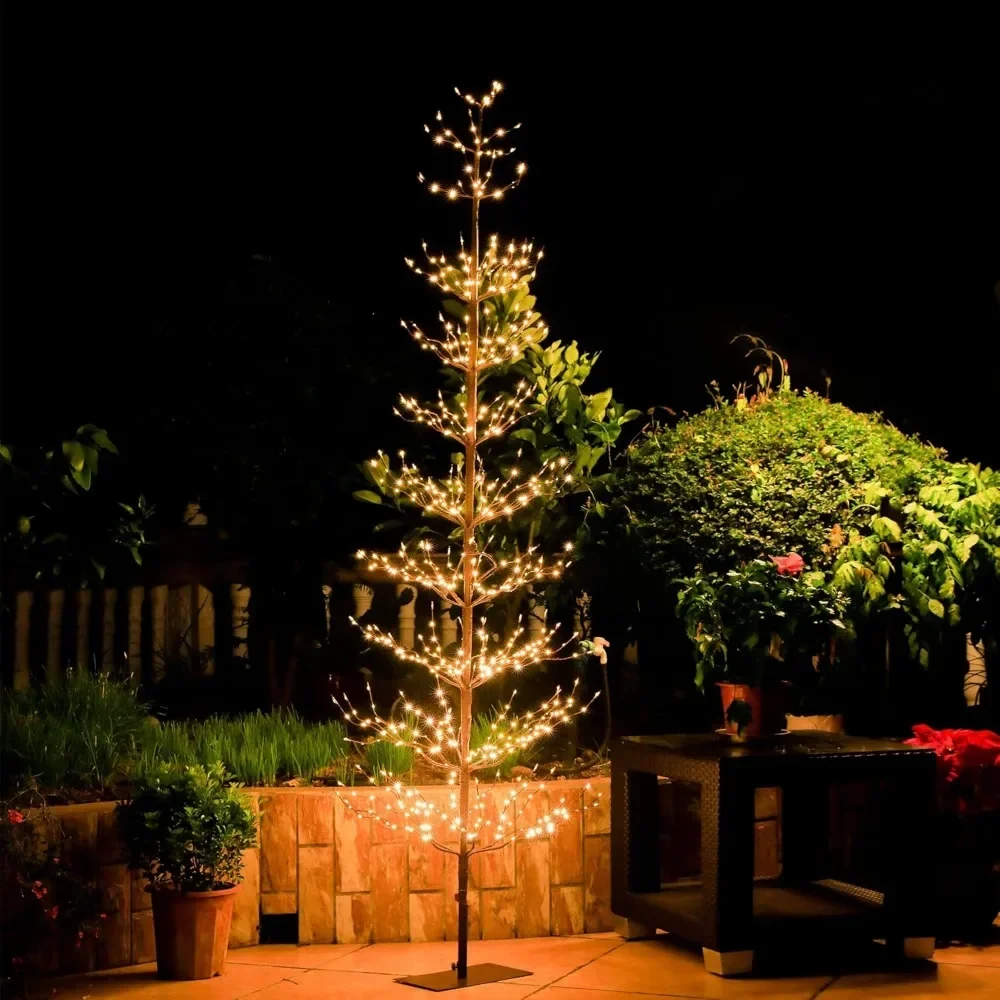 

Christmas Decorations 7 Feet 736L LED Artificial Trees Lighted Tree for Home Party Festival and Outdoor Christmas Decorations