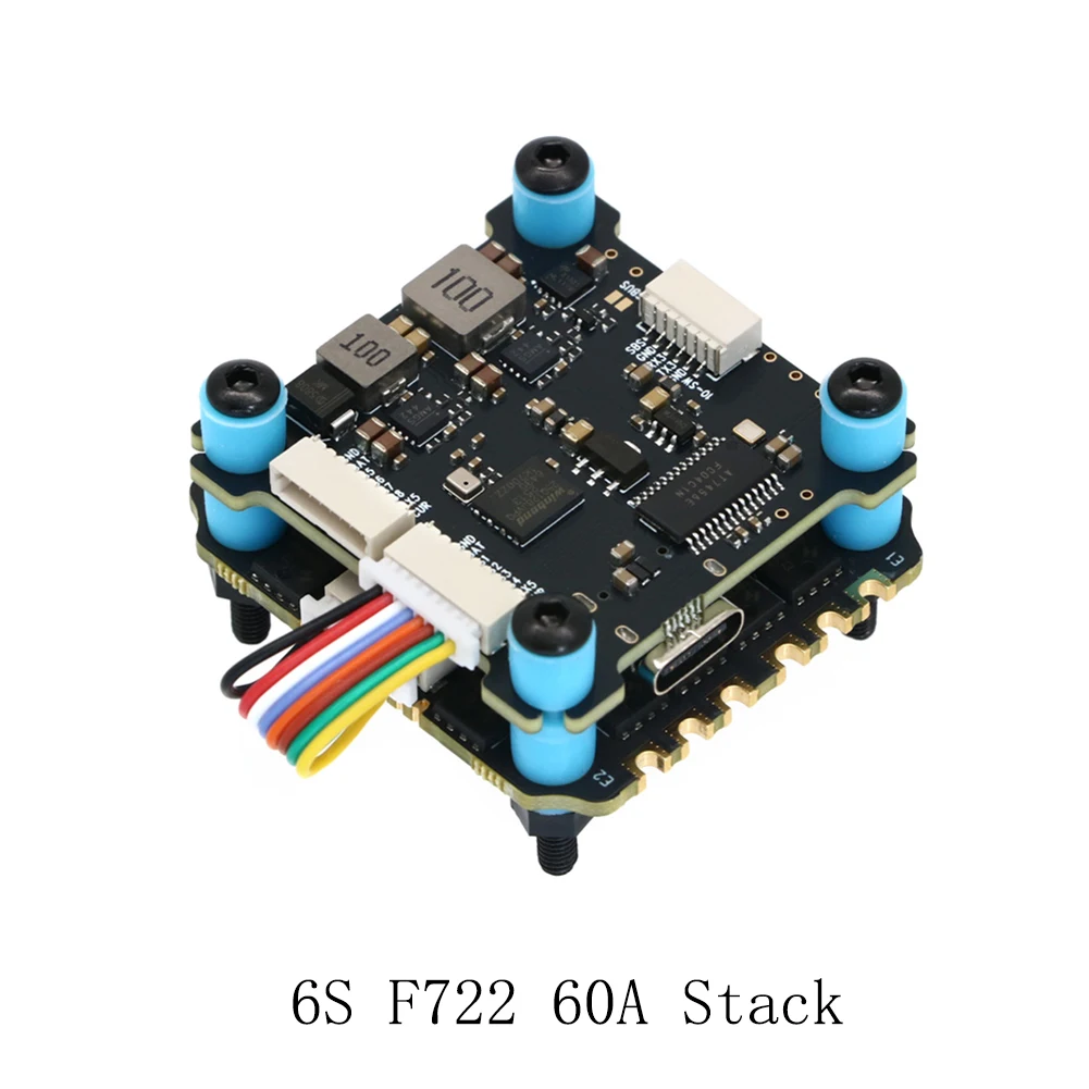 SoloGood 6S F722 60A Stack / 8S F722 60A Stack / 6S F722 80A Stack / 8S F722 80A Stack F722 FC & 6S/8S 60A/80A ESC