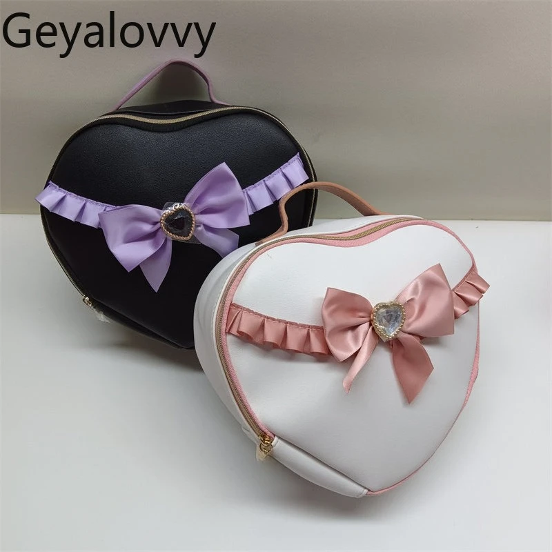 japanese-style-2026-new-sweet-cute-cartoon-makeup-bag-for-girls-versatile-heart-bow-design-handheld-storage-pouch