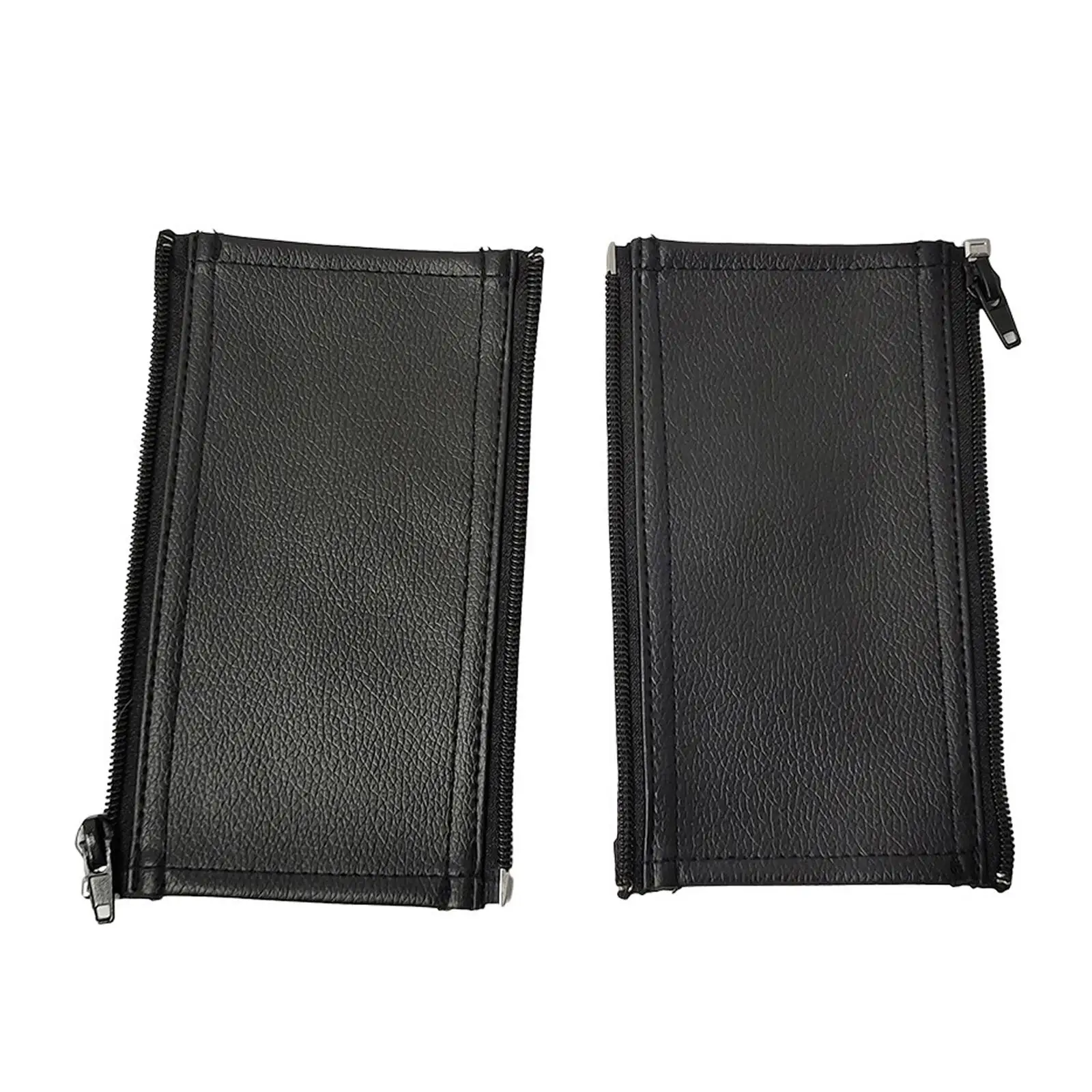 Waterproof PU Leather Handlebar Cover Zipper Armrest Protector for Pushchair Pram Baby Stroller Buggy Accessories