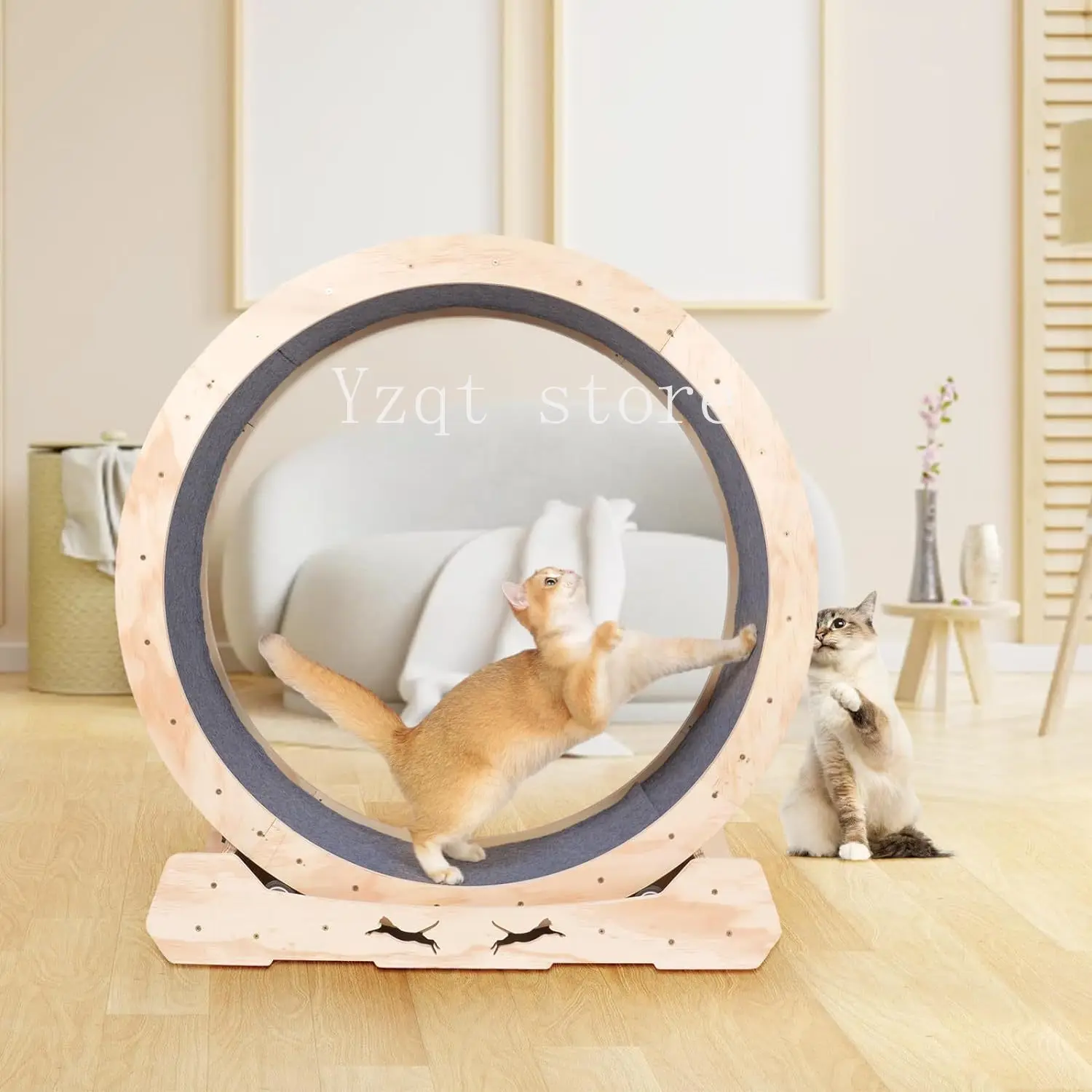 Spot mascota perro gato cinta de correr anillo almohadilla de lana rodillo de Fitness deportes rueda para correr muebles tablero de alta fibra gato estante de escalada juguete