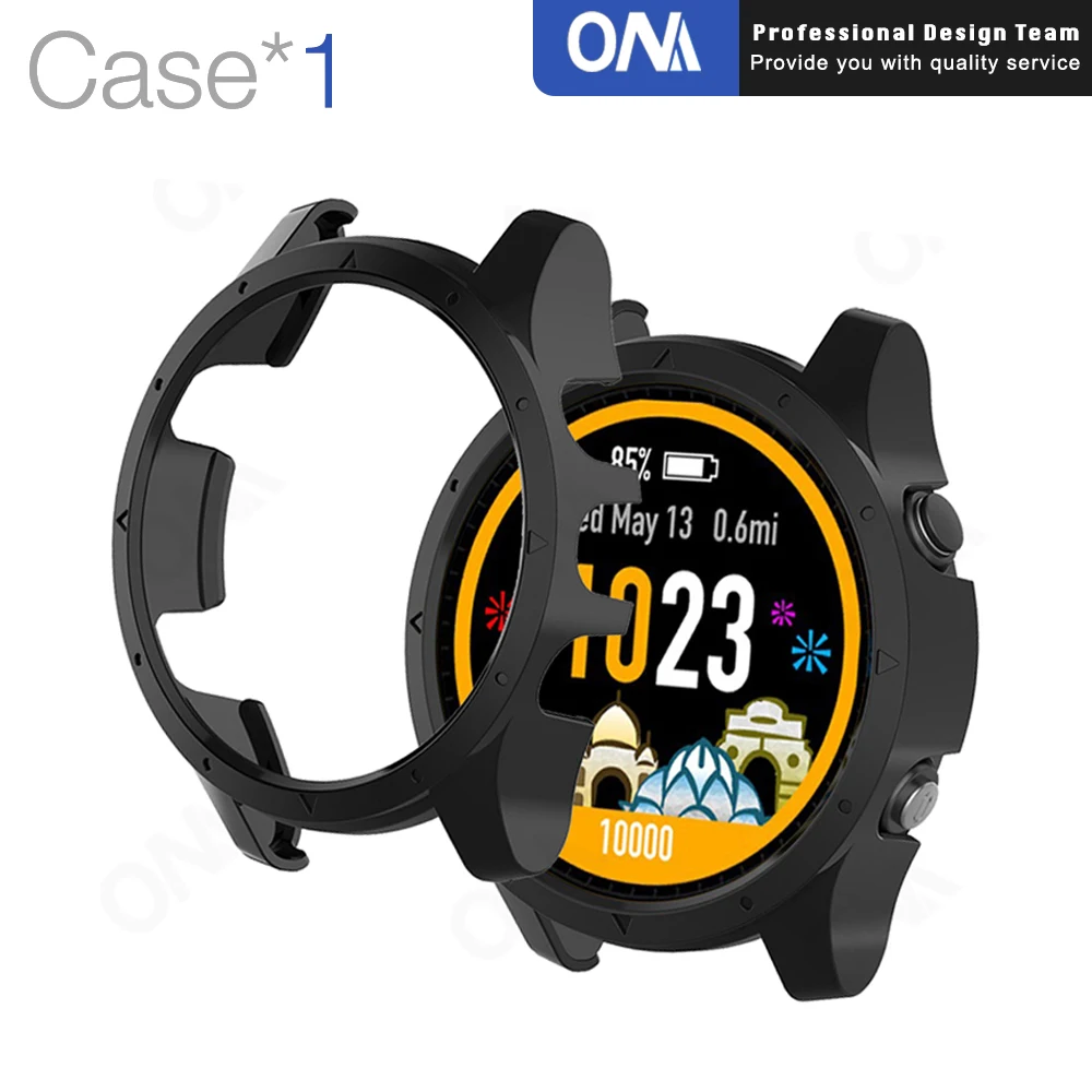 2-in-1 PC Case and Screen Protector For Garmin Forerunner 945 935 Protective film Cover Hard Protective Shell Tempered Glass