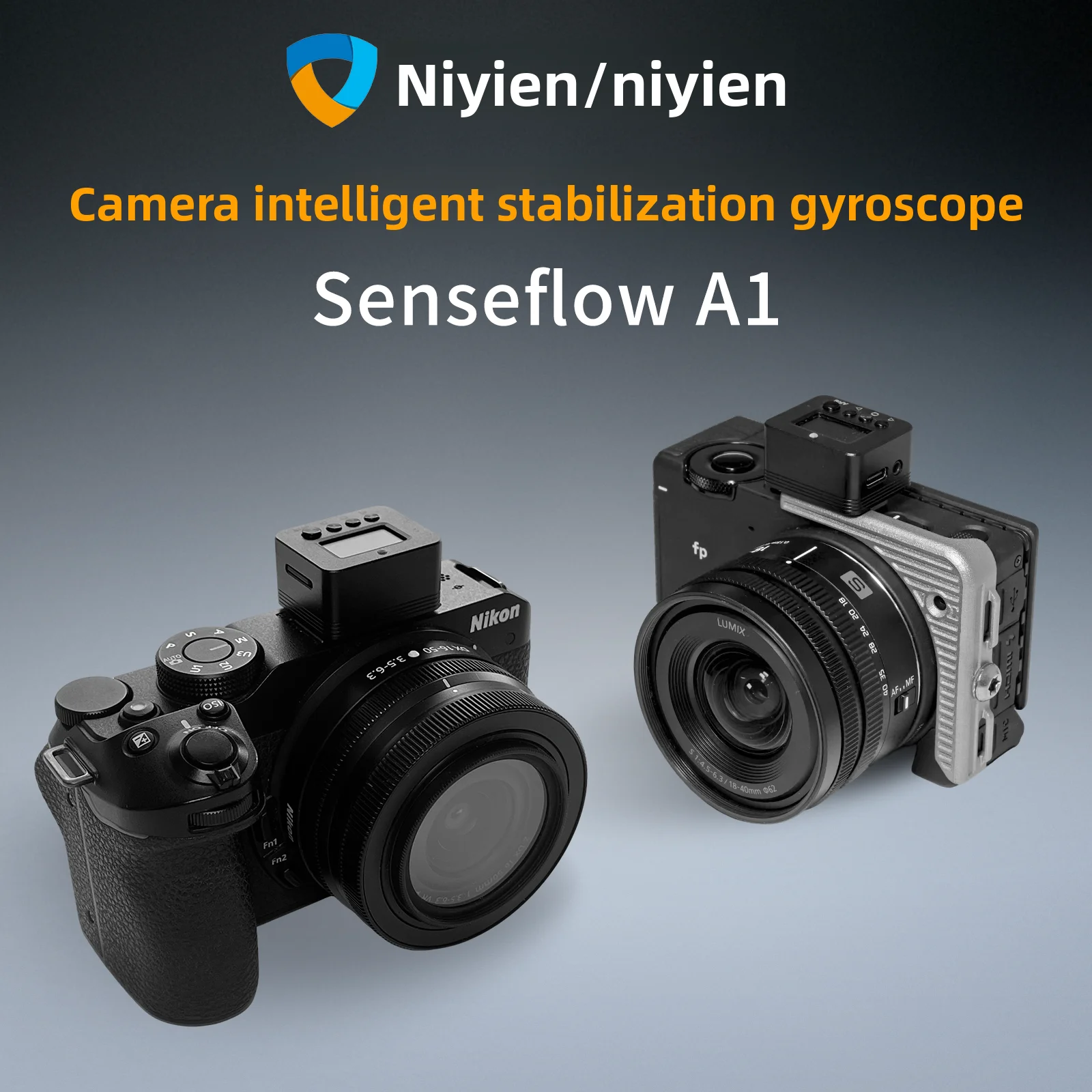 NiYien Sense Flow A1 stabilisateur de caméra caméra de prise de vue vidéo stable gyroscope de stabilisation intelligente Ultra léger 25g