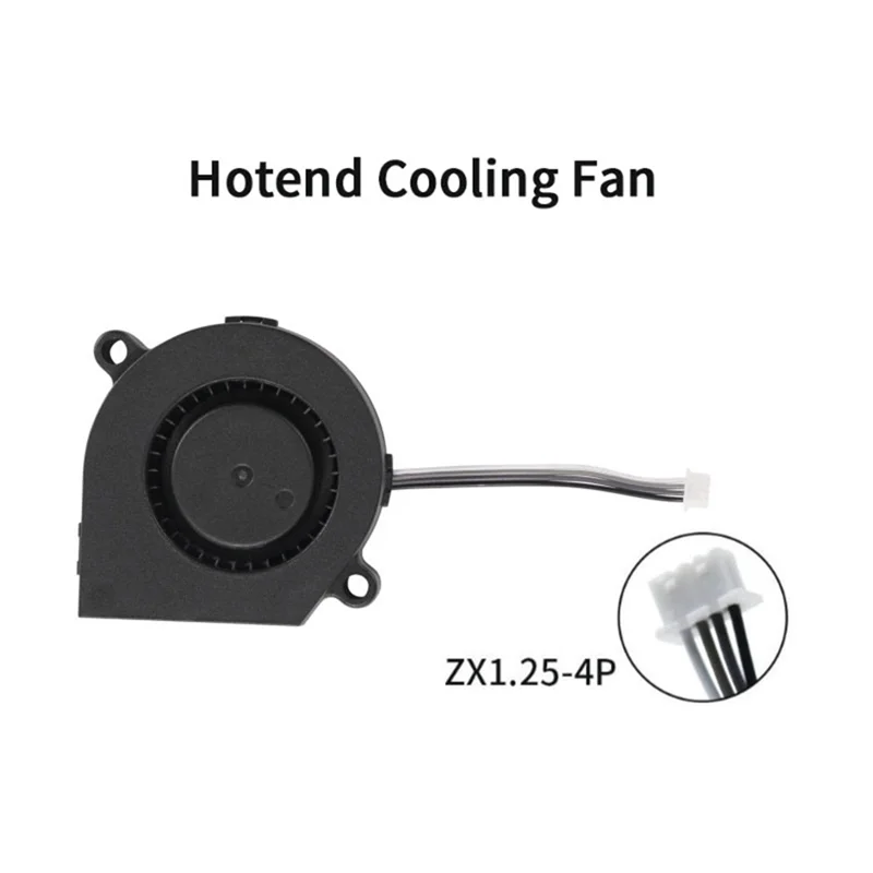 

Модернизированные аксессуары для 3D-принтеров 5015, вентилятор охлаждения для Bambu Lab X1 Hotend с кабелем, вентиляторы быстрого охлаждения для Bambu X1 X1C