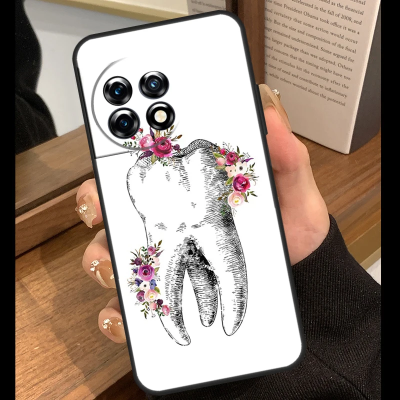 Dentist Dental Teeth Tooth Doctor Funda For OnePlus 8T 9RT 10T Ace 11 8 9 10 Pro Case For OnePlus Nord N10 N20 2T CE 3 Lite