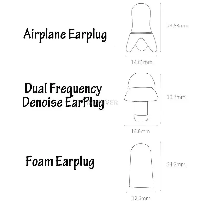 سدادات أذن من إسفنج الذاكرة للنوم، مناسبة للطلاب وعامل المكاتب، إلغاء الضوضاء، عازلة للصوت، مصنوعة من السيليكون