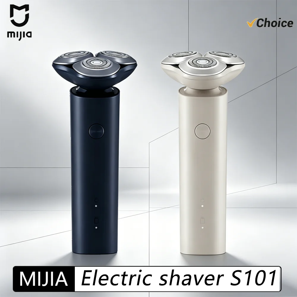 

MIJIA Electric Shaver S101 Enhanced Shaving Machine Razors for Men Waterproof Dry Wet Shaving Beard Trimmer Chinese Version