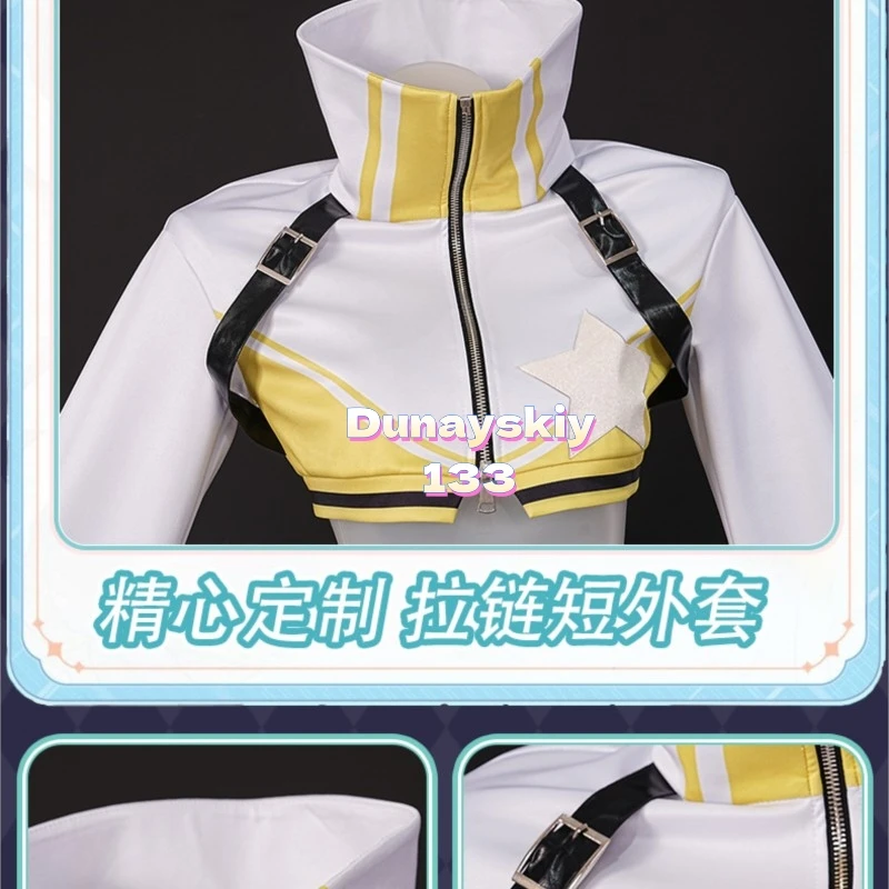 Womens Elegg Cosplay Outfit From NIKKE Ichiban Kuji Series White Long Lolita Daily Uniform Complete Game Costume For Carnival view 4