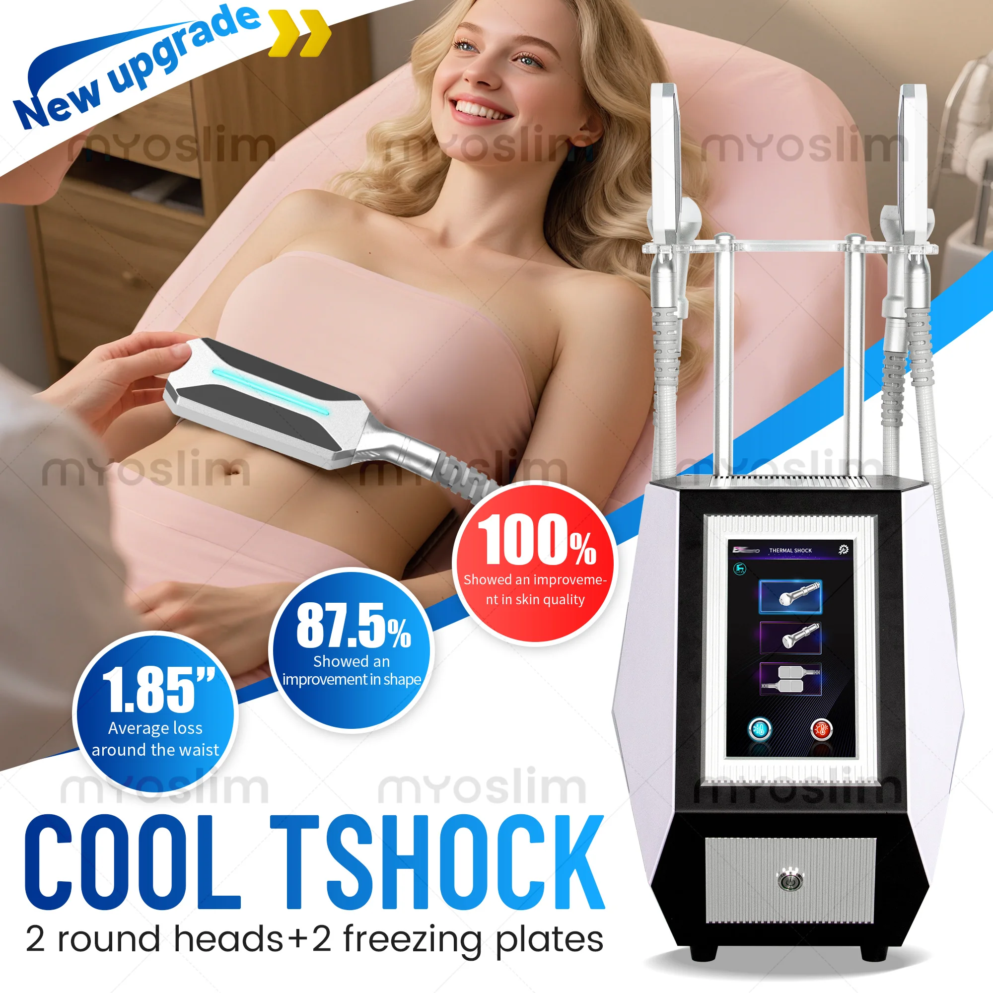 

Portable non-invasive cold and heat therapy machine EMS facial beauty machine for facial lifting and body slimming