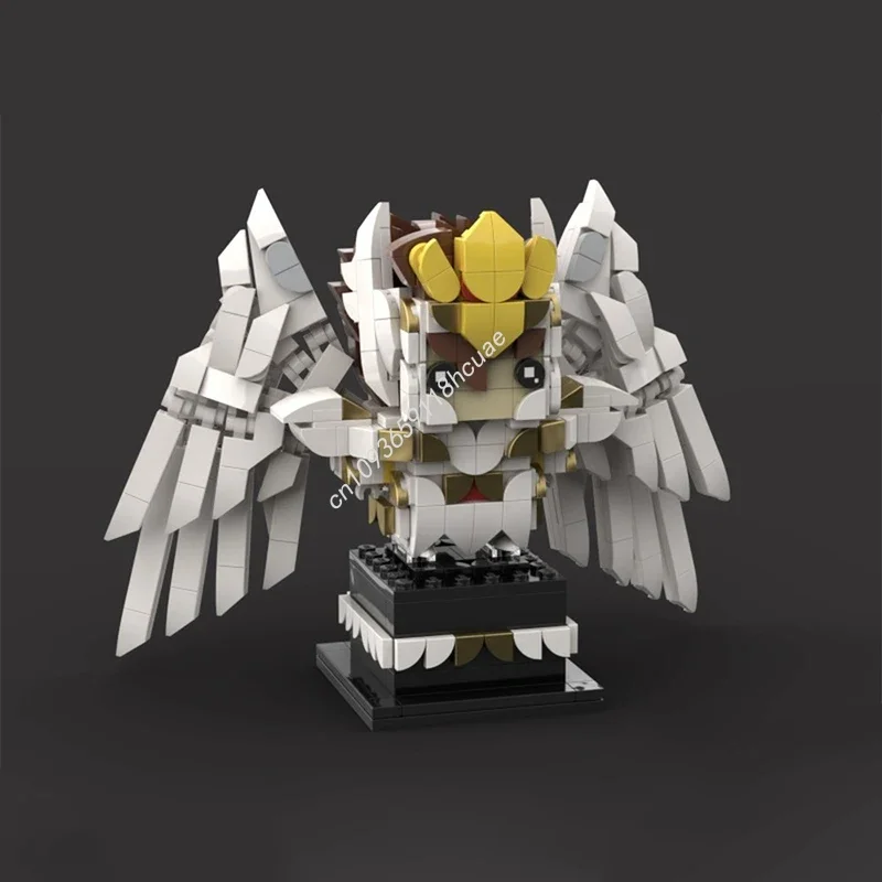 

Набор строительных блоков Brickheadz MOC Seiyass "Godes Cloth" из 616 деталей, рождественский подарок, развивающие игрушки для малышей по инженерной механике