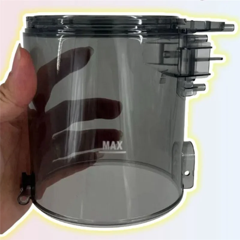 ل Redroad V17 مكنسة كهربائية استبدال كوب الغبار البلاستيك الشفاف دلو الغبار حاوية تخزين جزء
