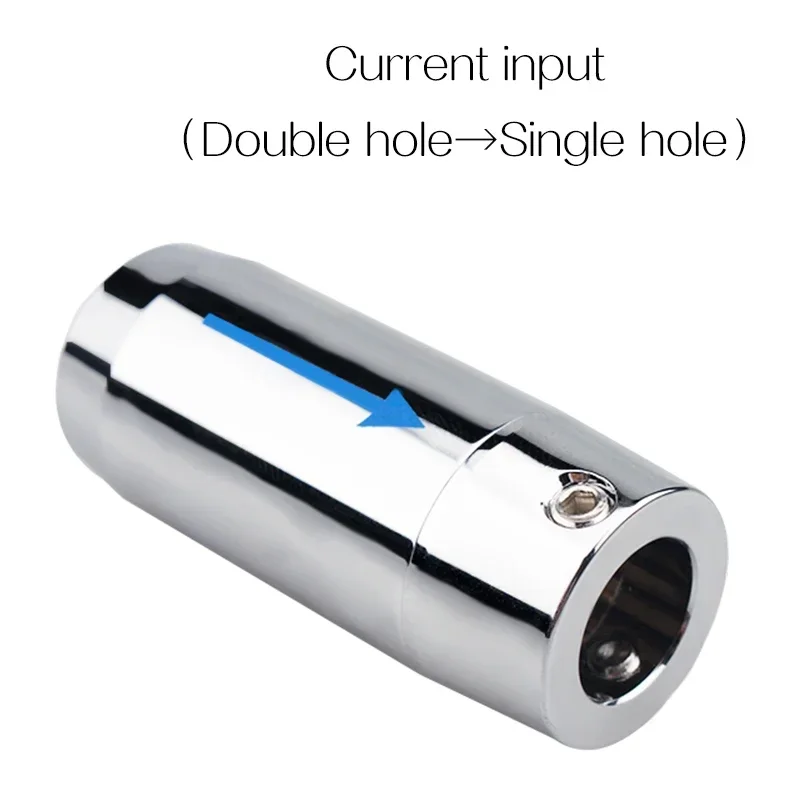 4 Uds. Divisor de Cable de altavoz aleación de aluminio 1 a 2 anillo de Cable de Audio HiFi bota de 11mm a 7mm