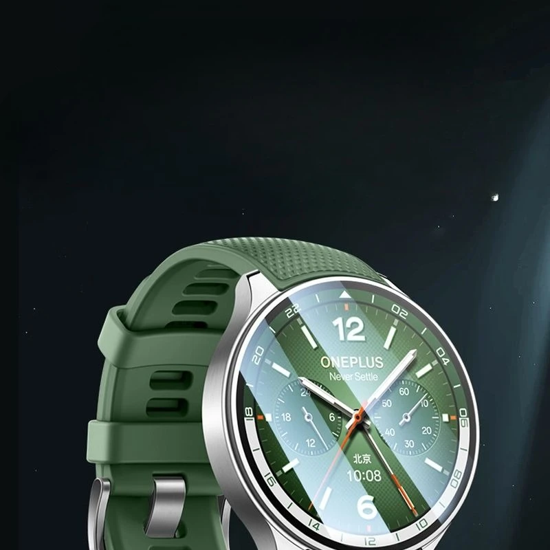 Clera Tempered Glass For Oneplus Watch 2 1+Watch2 Screen Protector Protective Glass Film With Locator Installation