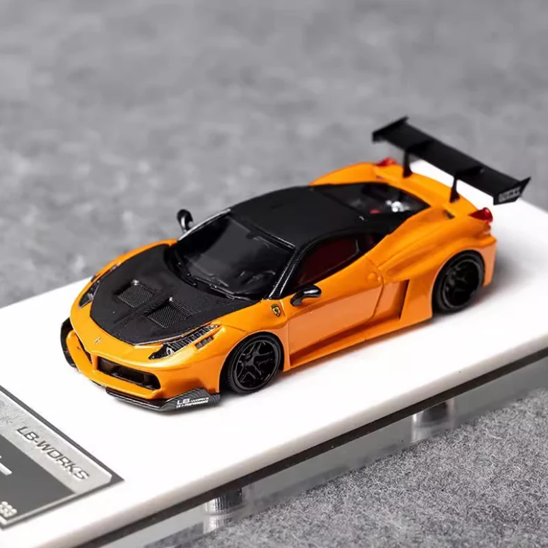 

1:64 Scale 458GT LB Resin Model Simulation Finished Product Decoration Hobbies Souvenirs Gifts Toys Collection Static Display