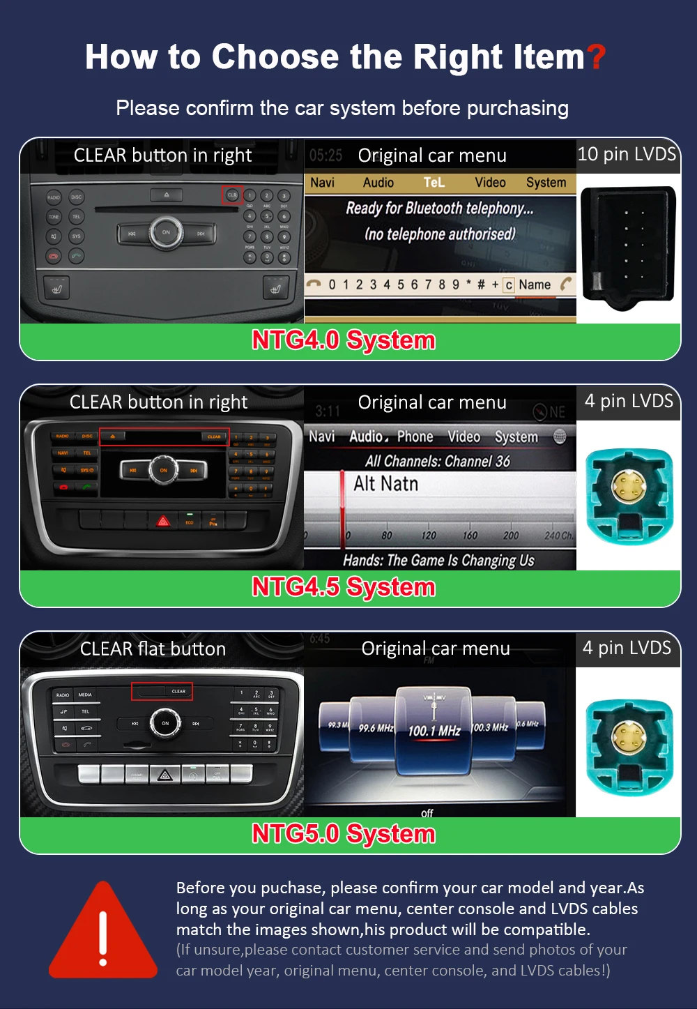 10.25“ Linux Autoradio For Mercedes Benz CLS Class W218 X218 2010-2018 Multimedia Player Wireless Carplay Android Auto BT GPS