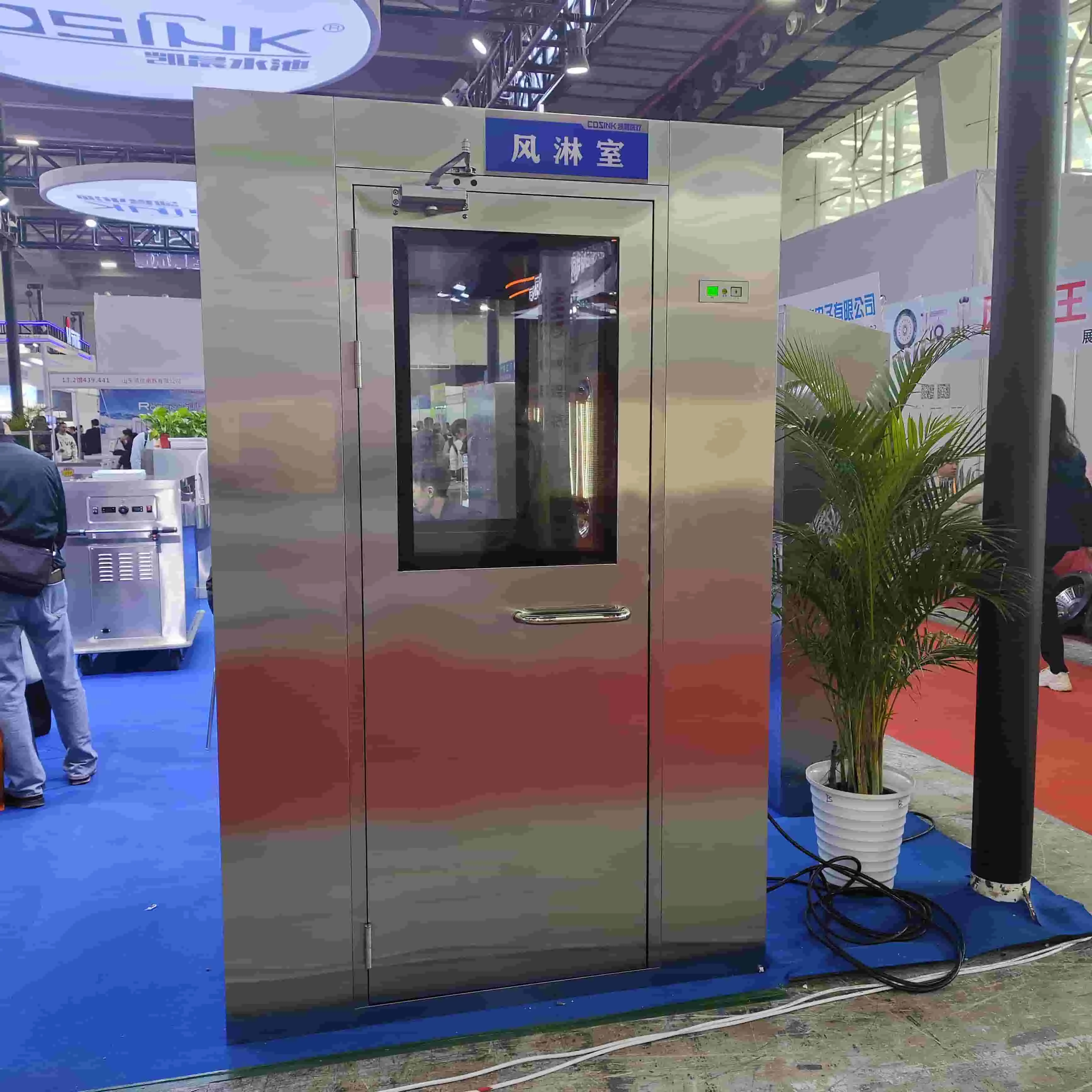 Factory Custom Made New Condition Stainless Steel Air Shower Machine Clean Room Version