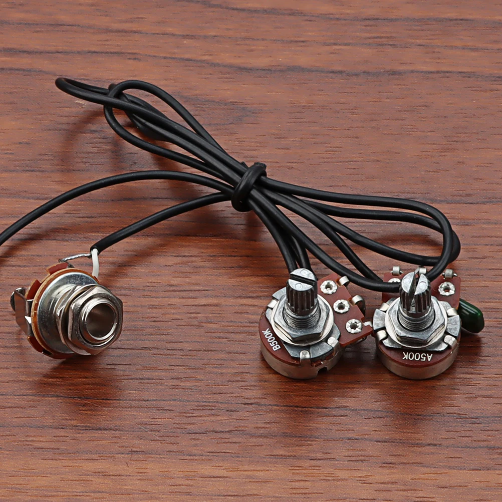 

Guitars Pickup Acoustic with Volume Control Dual - Coil Pickups Component Black for Electric