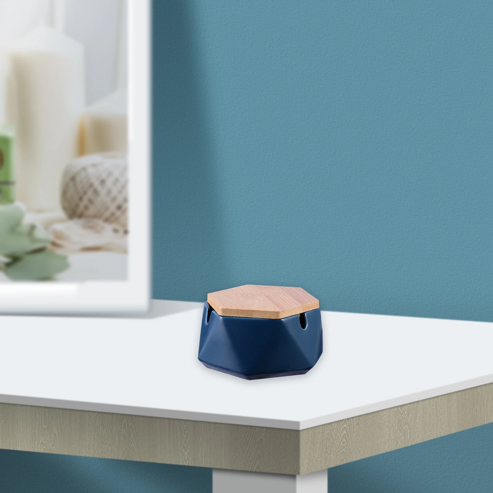 

With Household Ash Container For Home Office Household Ashtray Smoke Tray Ashtray With Cover Daily Use